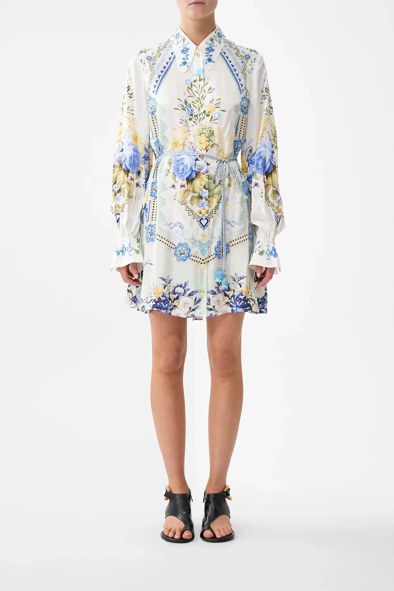 Image of SHIFT SHIRT DRESS MY HOMESPUN HEART