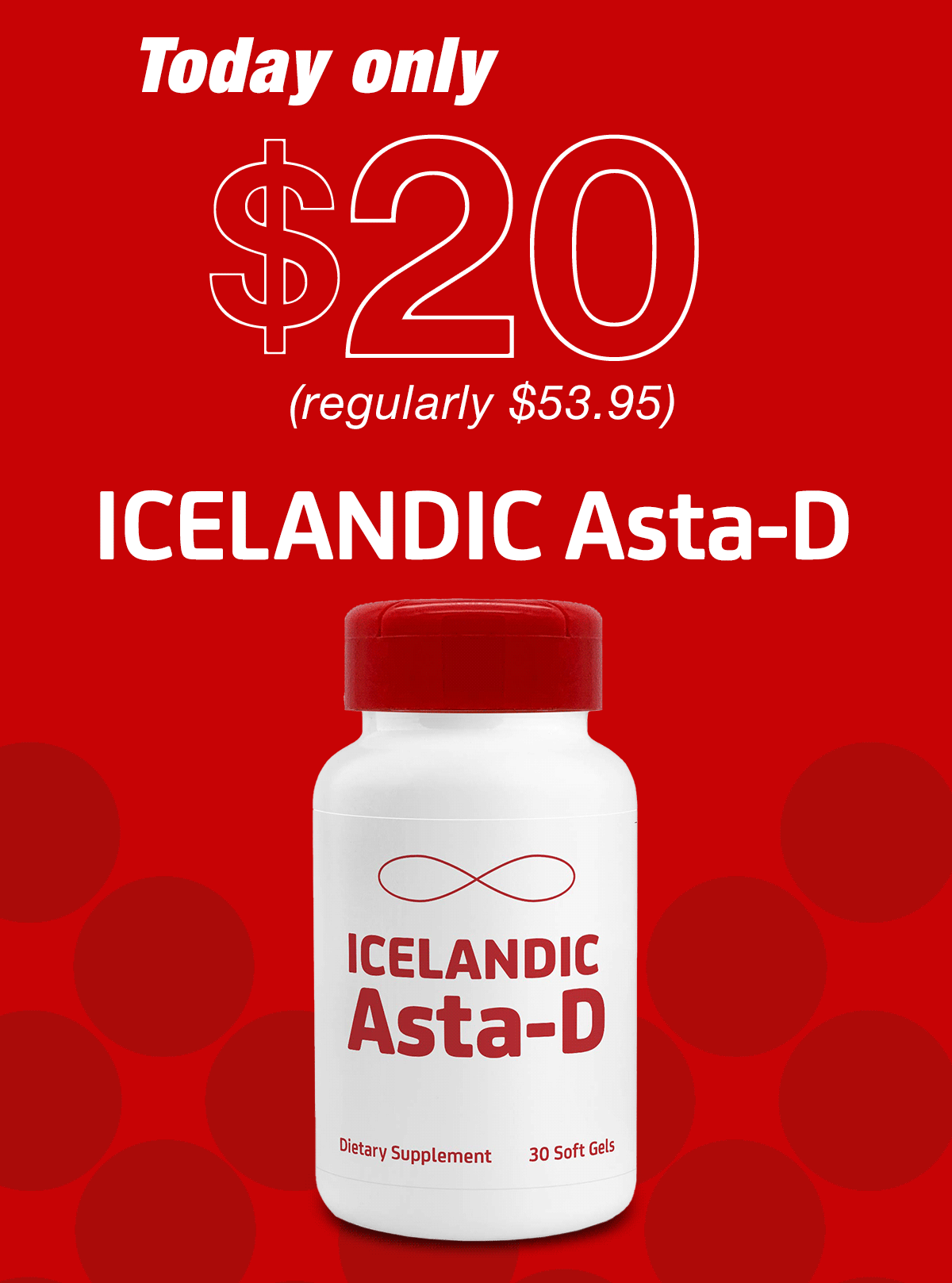 $20 ICELANDIC Asta-D