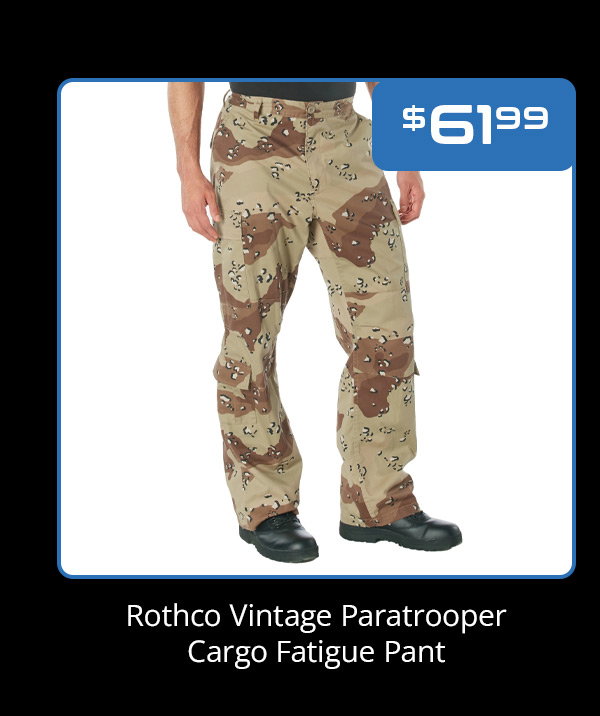 Rothco Vintage Paratrooper Cargo Fatigue Pant
