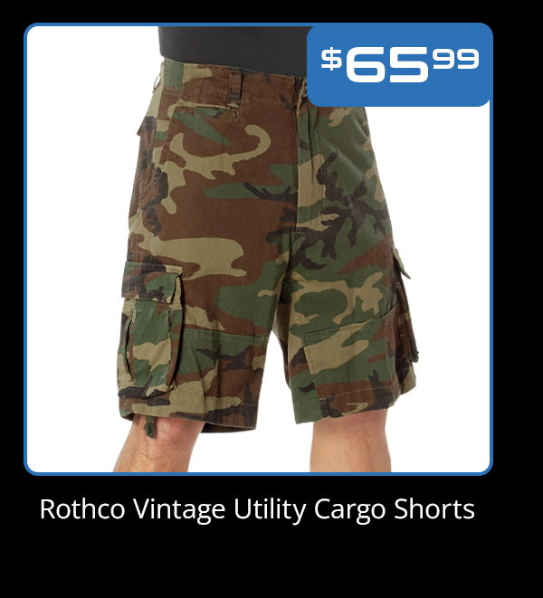 Rothco Vintage Utility Cargo Shorts
