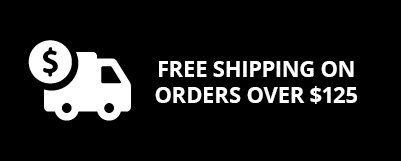 $6 Shipping On Orders Over $125