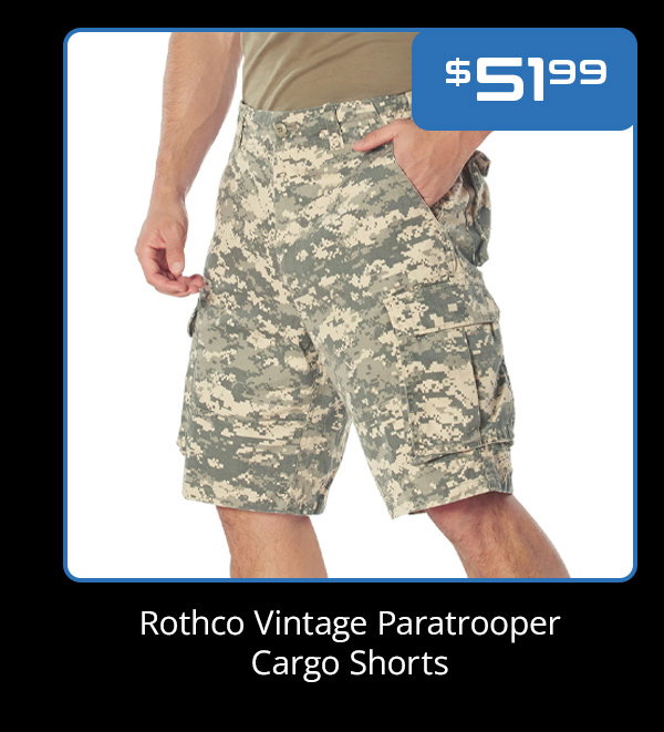 Rothco Vintage Paratrooper Cargo Shorts