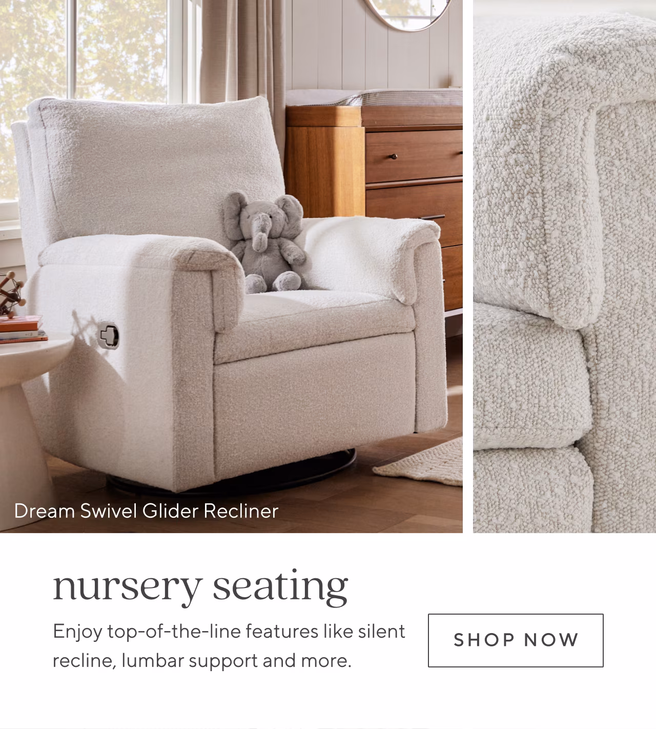 nursery seating