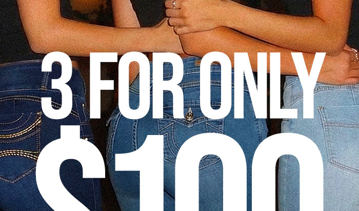 3 For Only $100, Mix and Match Styles, Free Shipping, Only $33 Each: Save Now