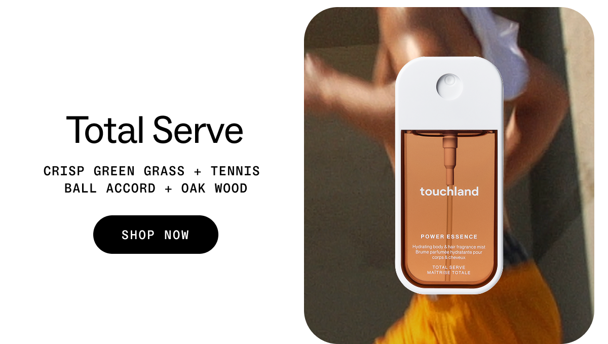 Total Serve: Crisp Green Grass + Tennis  Ball Accord + Oak Wood SHOP NOW