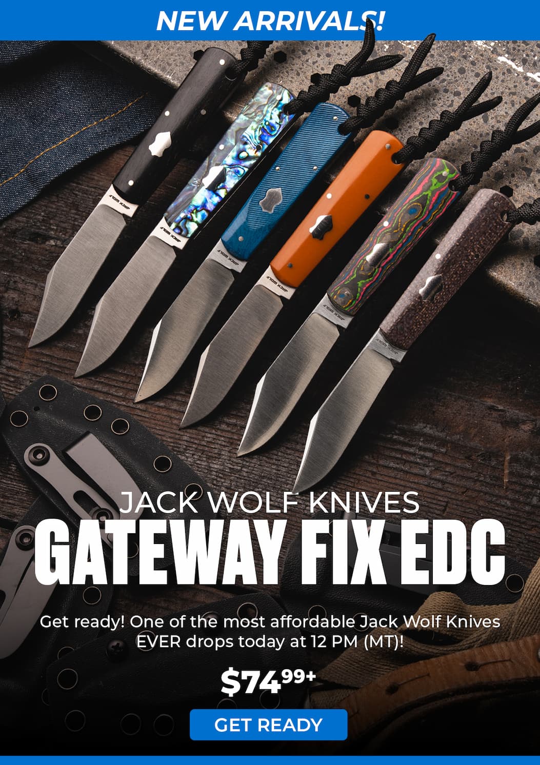 Dropping Today: Jack Wolf Knives Gateway FixEDC