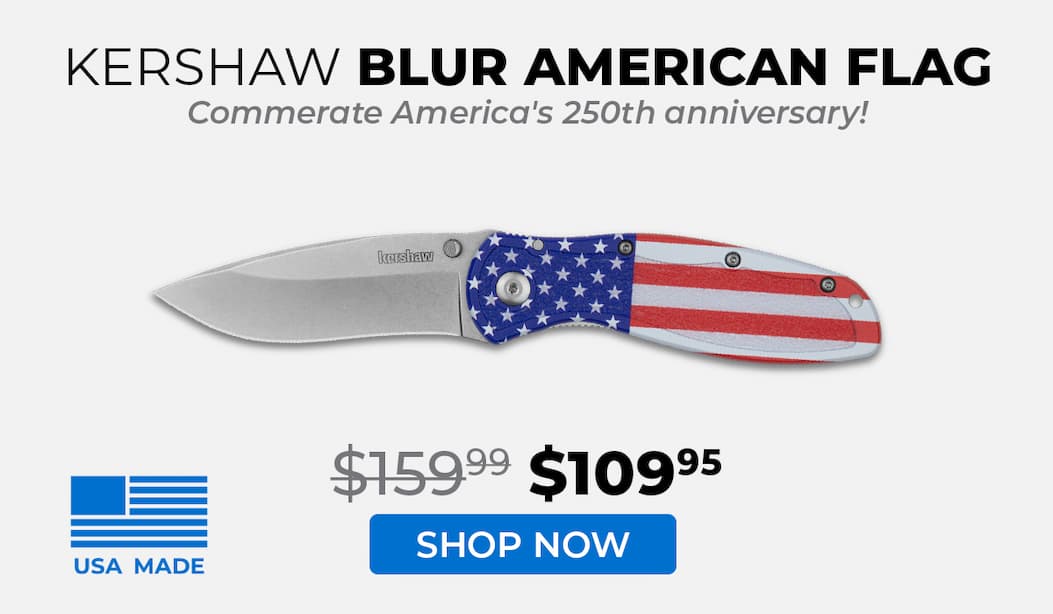 Kershaw Blur American Flag