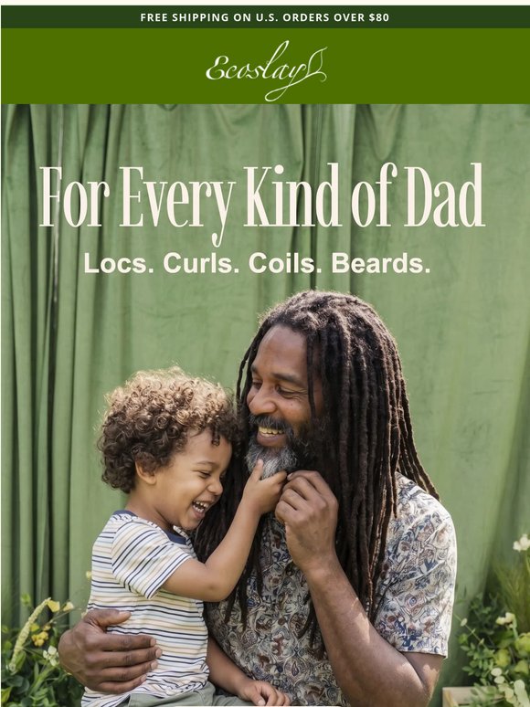 Curly dad? Locs dad? Beard guy?