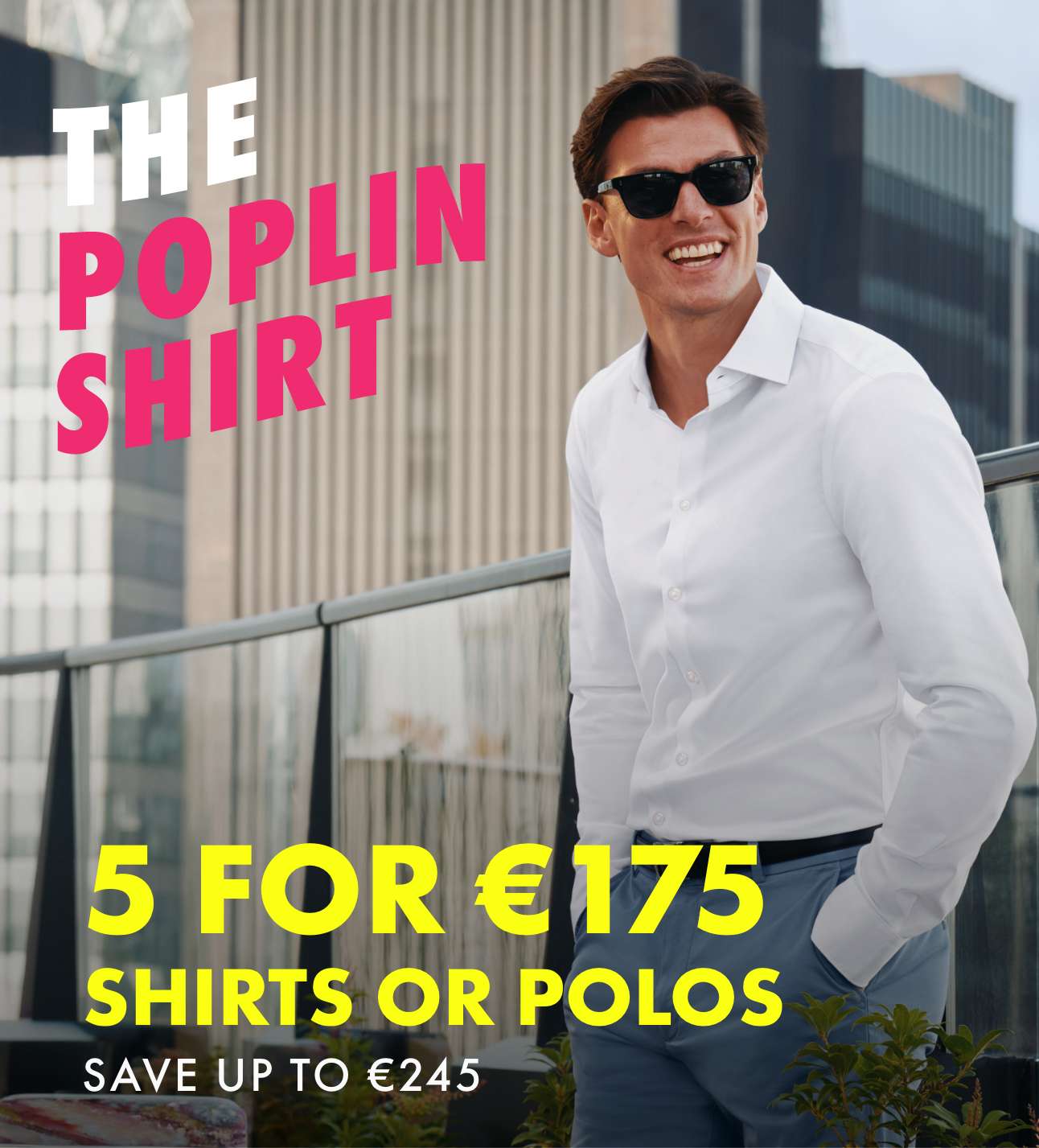 The Poplin Shirt | 5 for €175