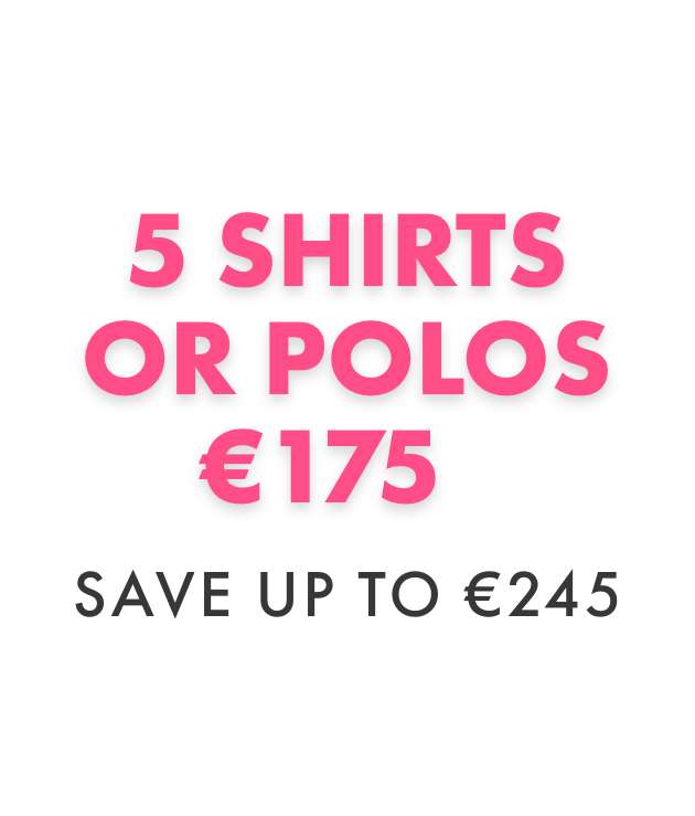  The Poplin Shirt | 5 for €175