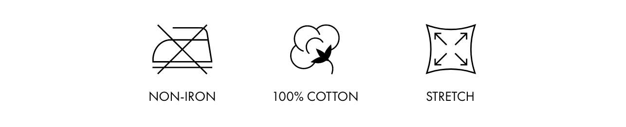 Non-Iron Stretch Poplin Shirt