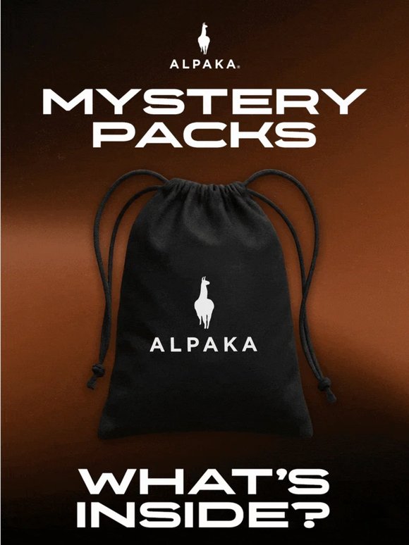 Mystery Packs are back 📦