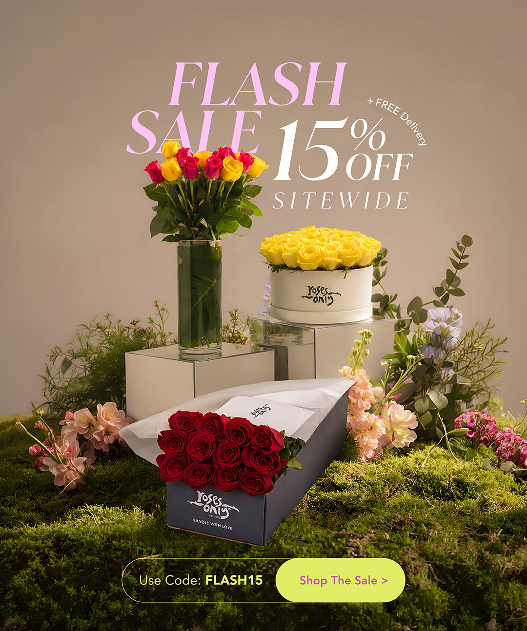 Roses Only Singapore | Flash Sale