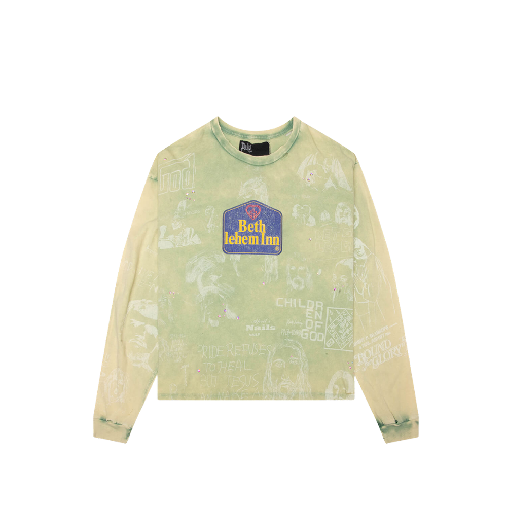 Bethlehem L/S Tee - Light Green