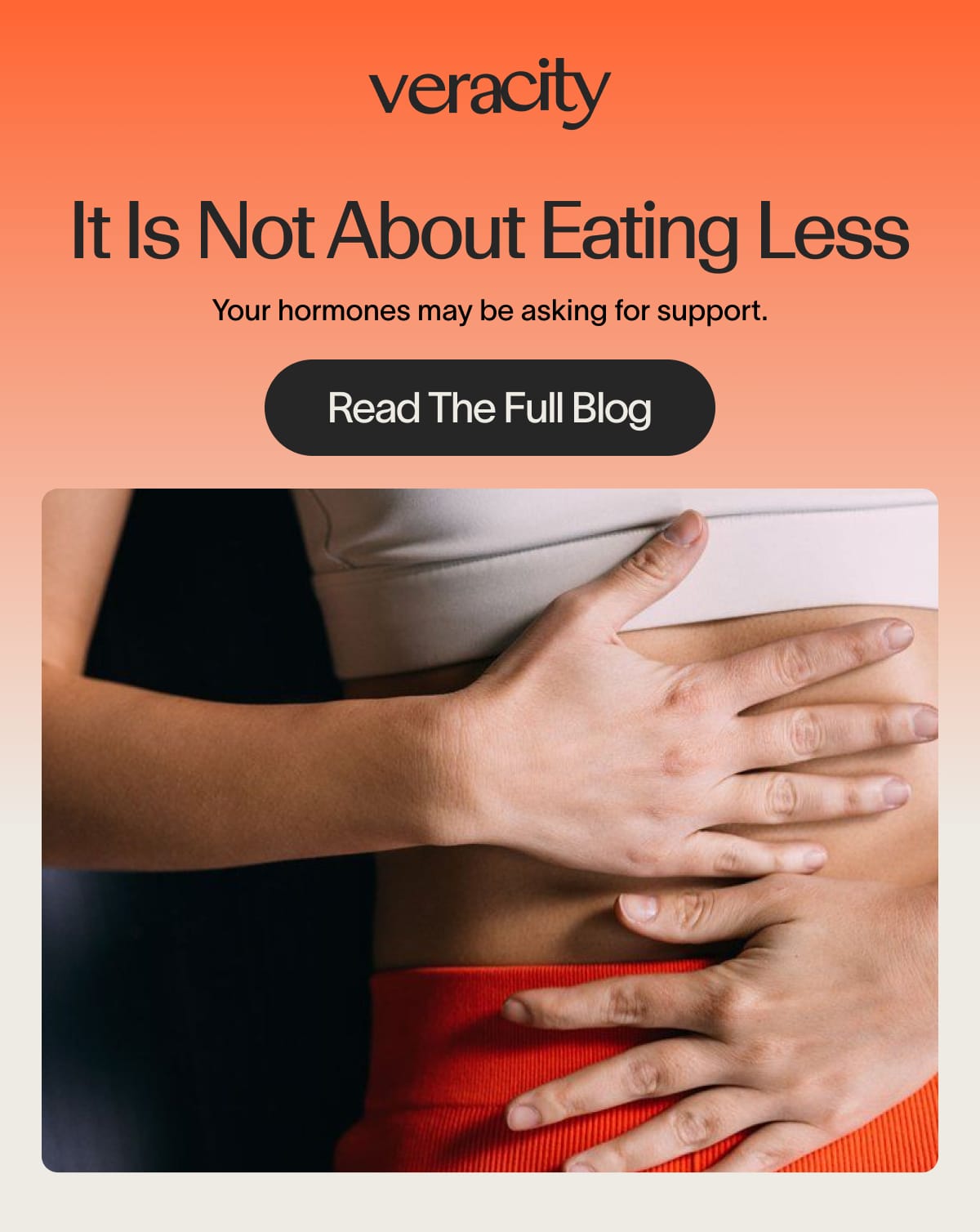 It Is Not About Eating Less - Read The Full Blog