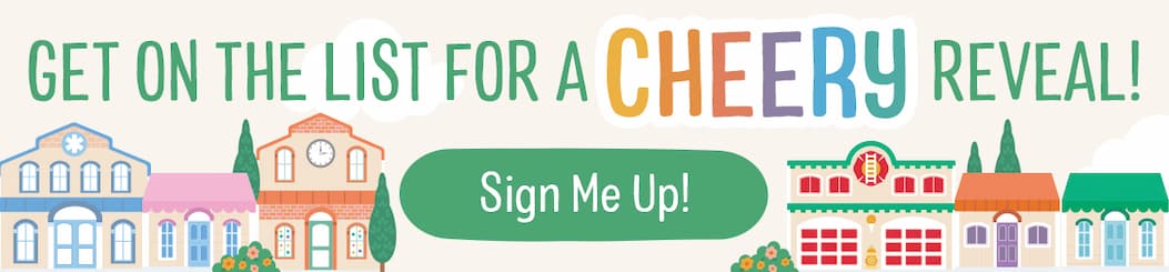 Get on the waitlist for a cheery reveal - sign me up