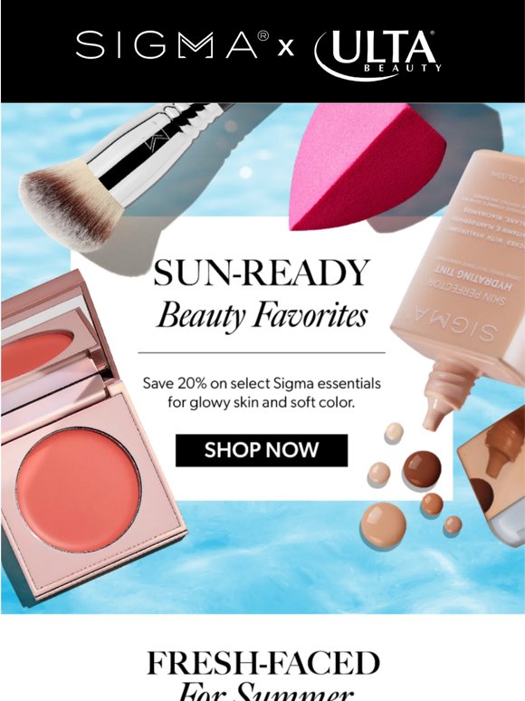 20% Off Sun-Ready Beauty at Ulta 🌴☀️
