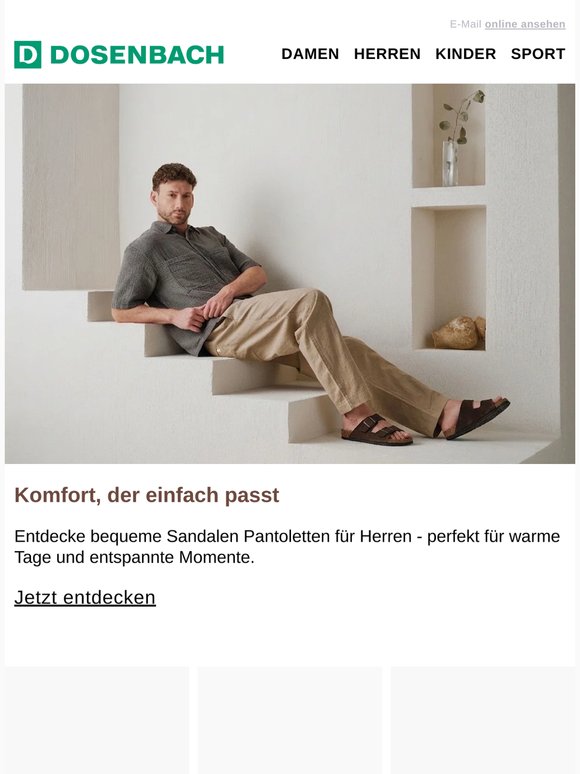 Sandalen & Pantoletten für den Sommer
