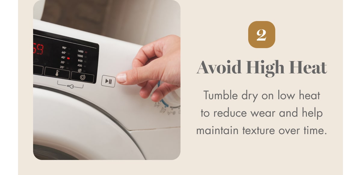 Avoid High Heat