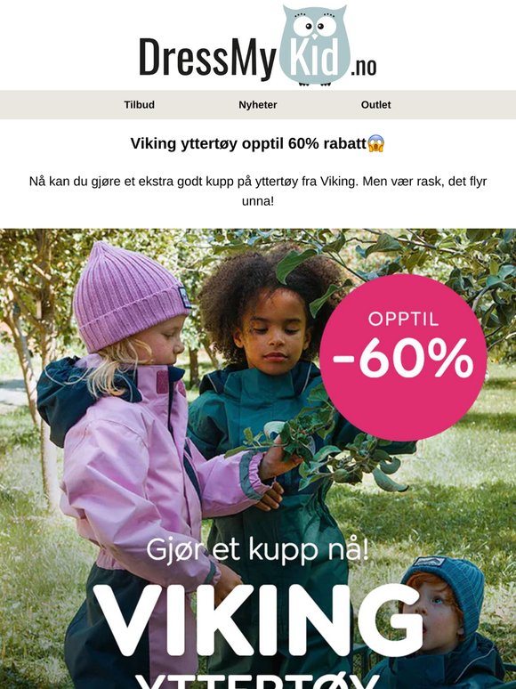 NÅ: 40-60% på VIKING yttertøy!🔥