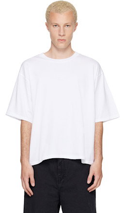 White Houston Plain T-shirt