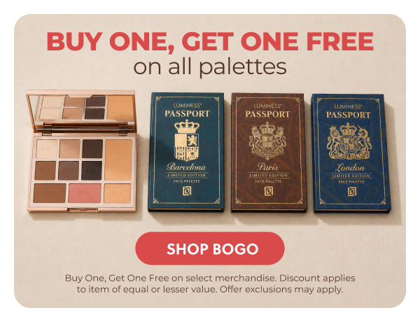 BUY ONE, GET ONE FREE ON ALL PALETTES!