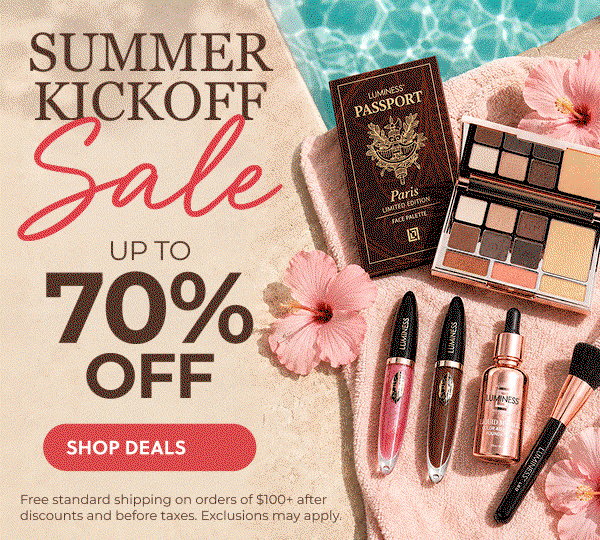 SUMMER KICKOFF SALE: UP TO 70% OFF!