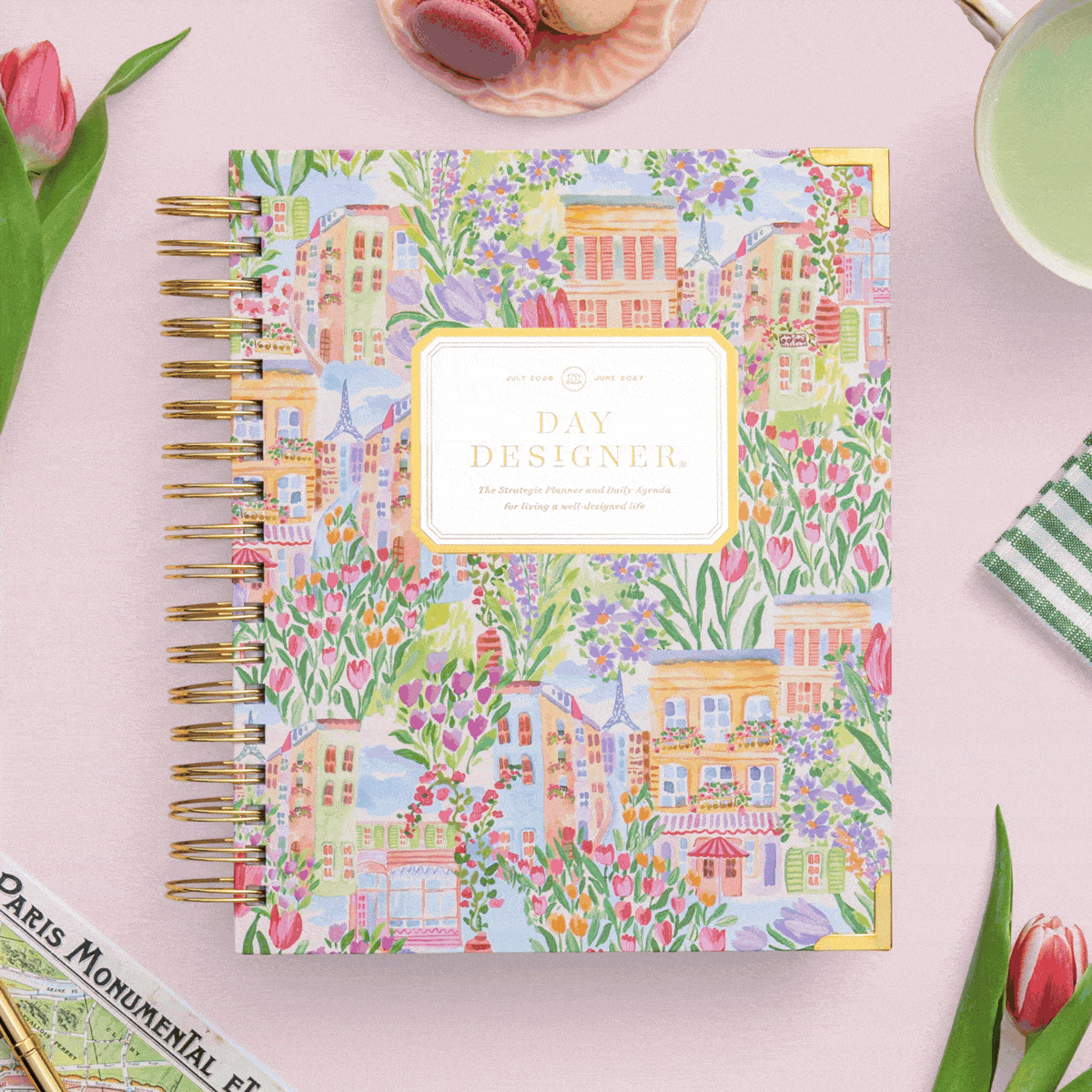 rotating day designer images, showing assorted pretty patterns