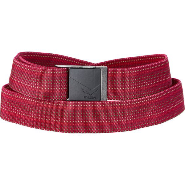 Salewa Rainbow 2 Belt for Men | Azalea/Stripe | Stretchy Fabric