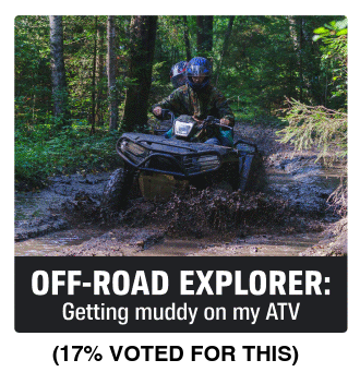 OFF-ROAD EXPLORER: Getting mudy on my ATV