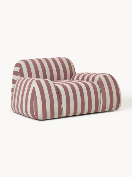 Gestreepte loungefauteuil Wolke