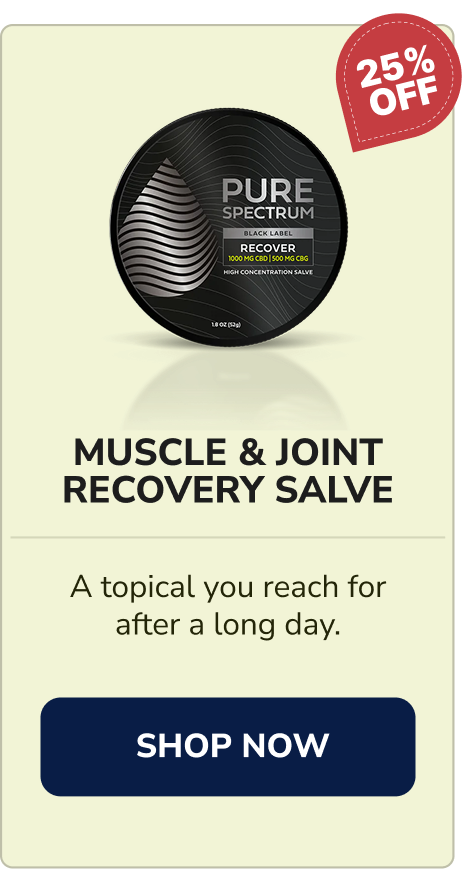 Recover: High Concentration CBD Salve