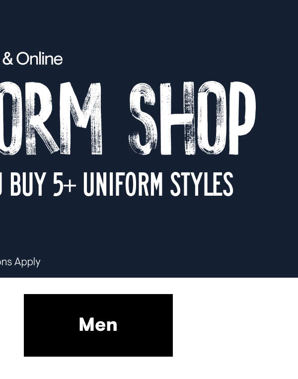 Shop Men's Uniform