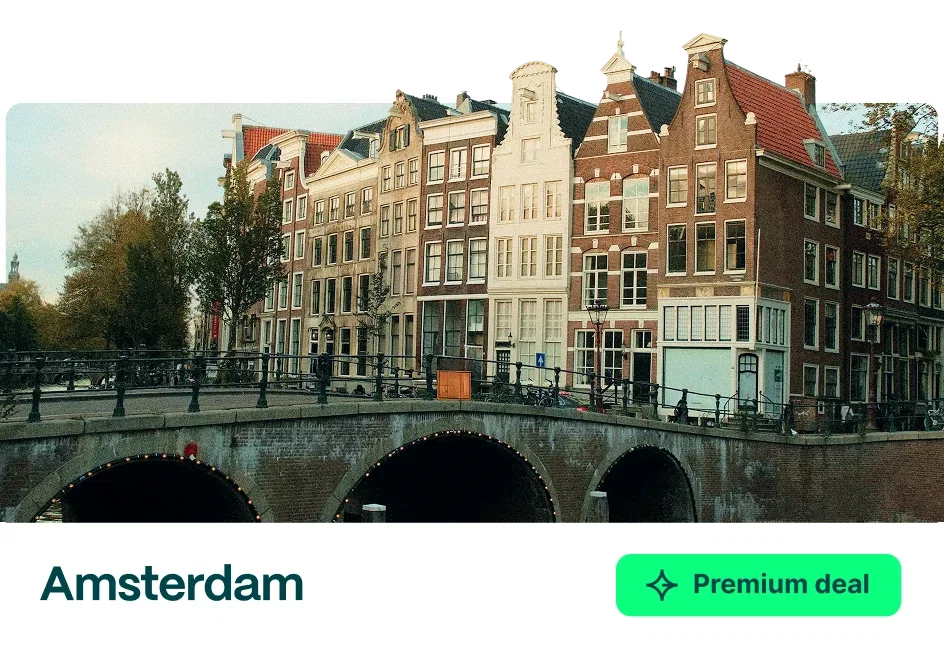 Amsterdam. Premium deal