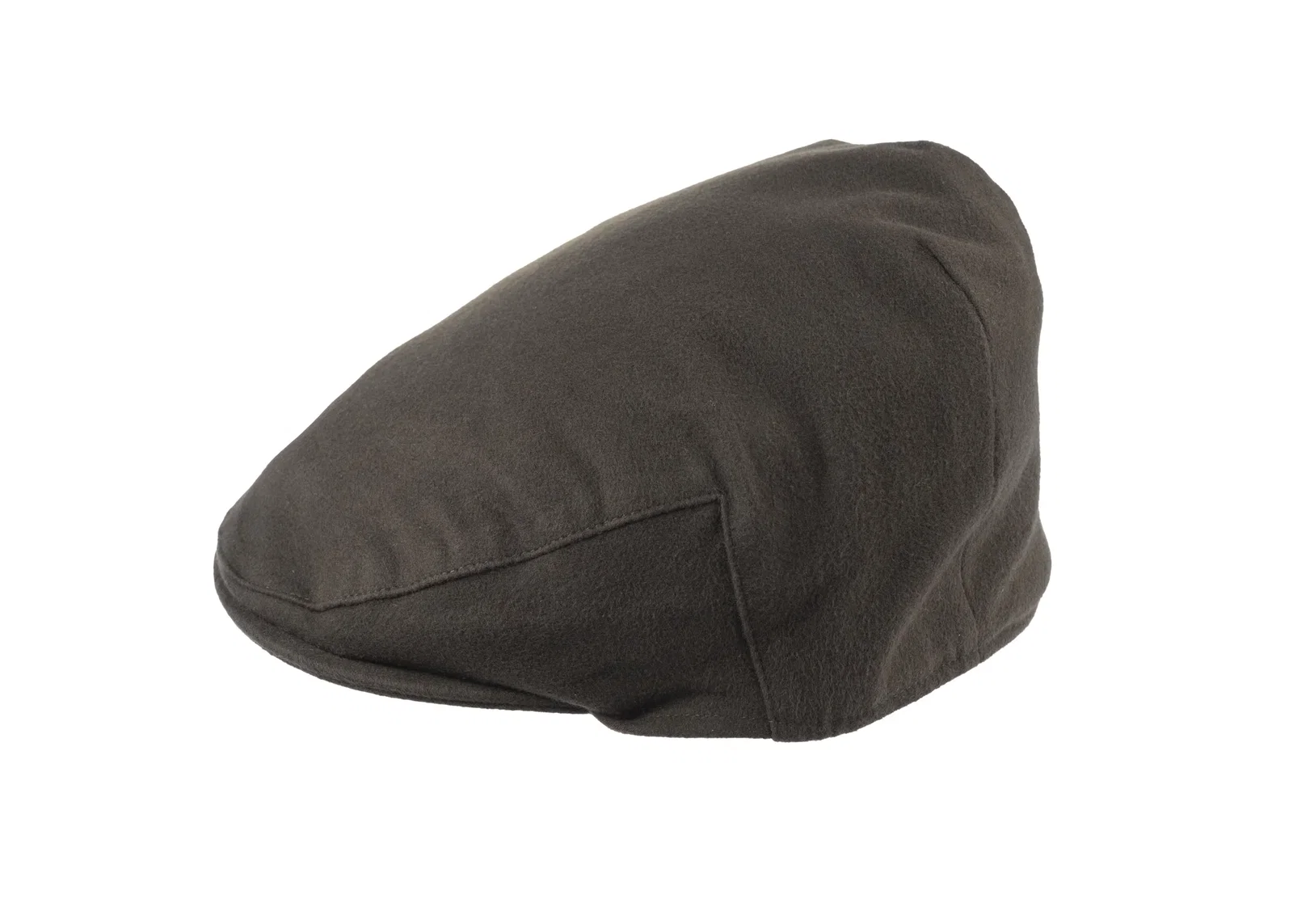 Image of Balmoral moleskin cotton cap in Brown