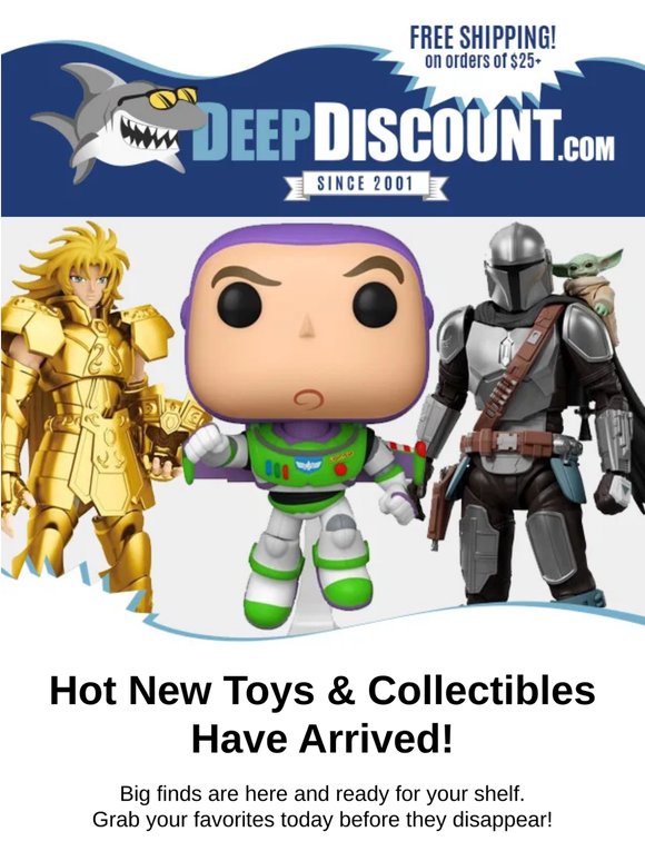 Just In: New Collectibles—Shop Now
