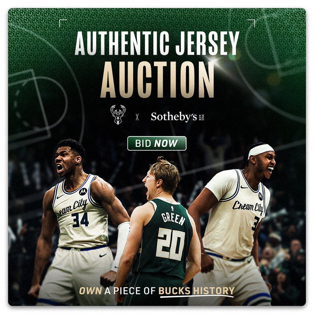 Bucks x Sotheby's Authentic Jersey Auction