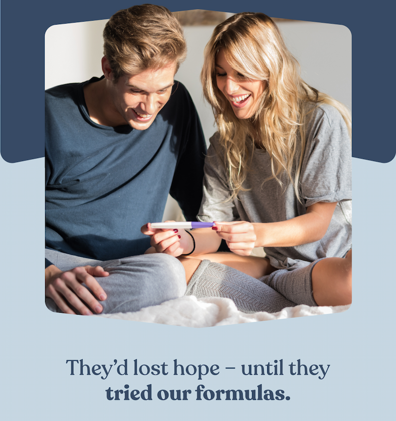 They'd lost hope - until they tried our formulas.