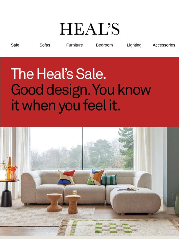 The Heal’s Sale is here