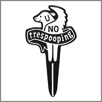 No trespooping