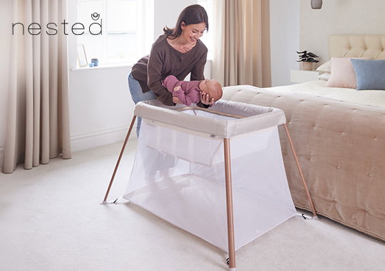 Nested Travellite 3-in-1 Travel Cot
