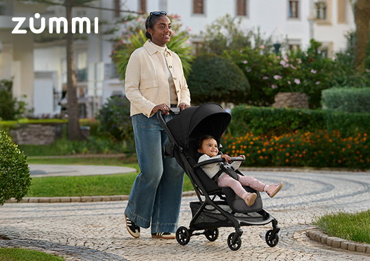 Zummi Explorer 2 Compact Stroller Black