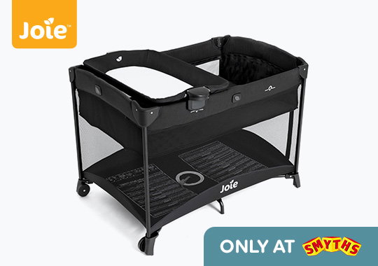 Joie Commuter Changing Travel Cot Shale