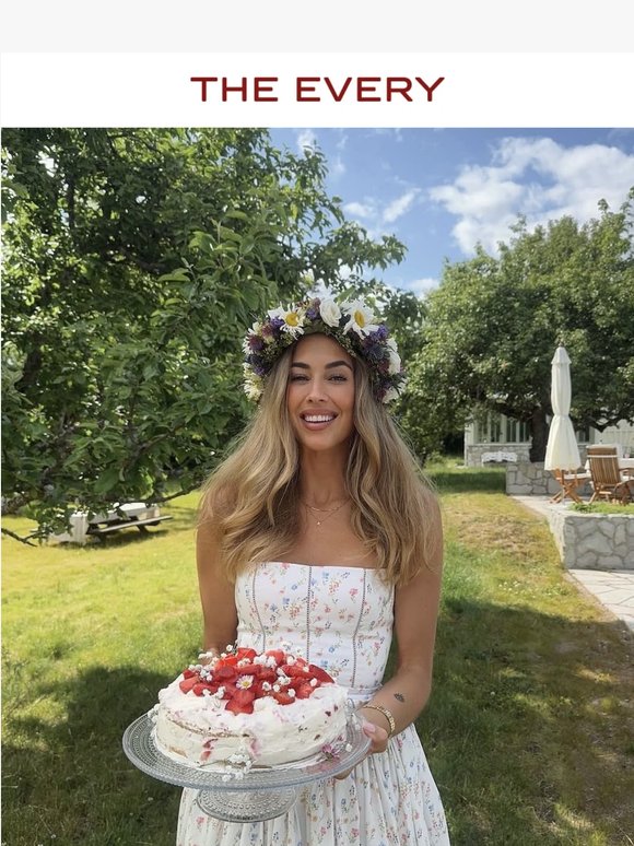 Kenza's Midsommar-styling  🌼