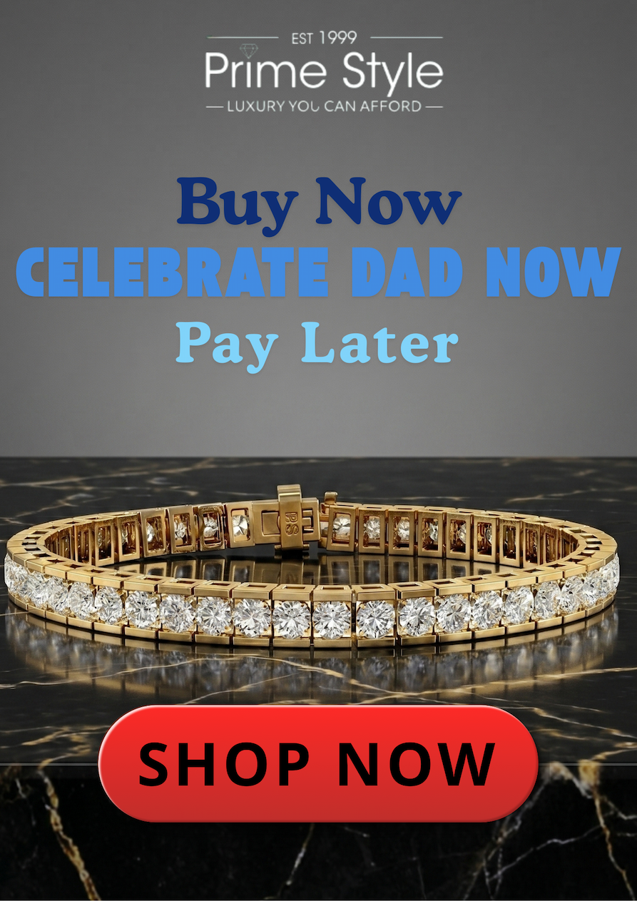 10.50 CT Round Cut Lab Grown Diamonds - Tennis Bracelet
