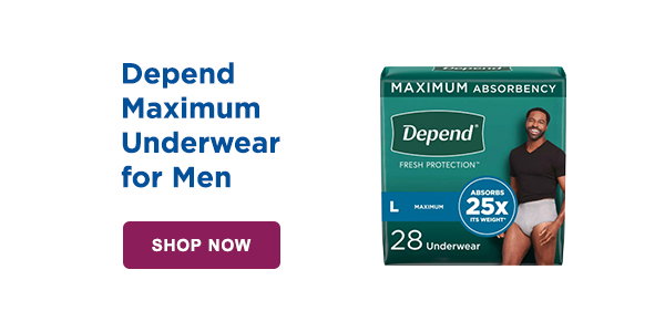 Depend® Maximum Underwear Men