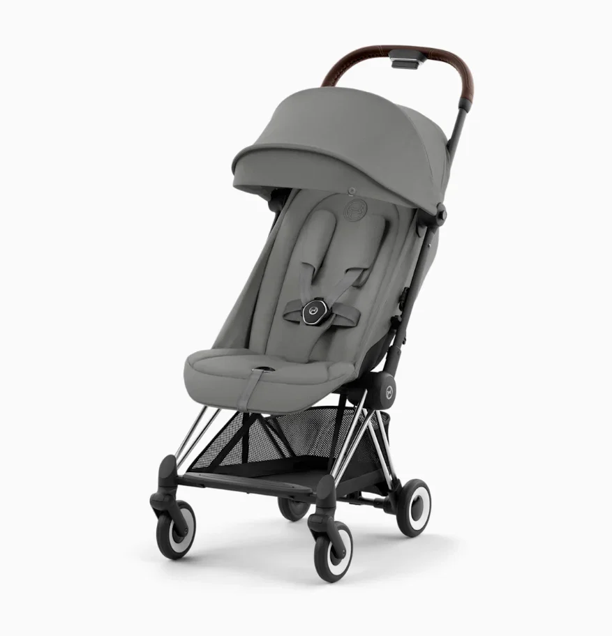 Image of Cybex Coya Stroller, 2024, Chrome, Mirage Grey