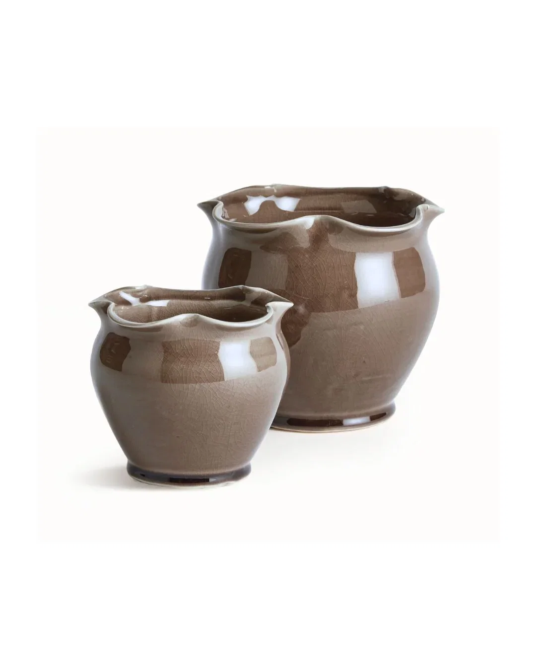 Image of Hazel Ruffle Pot, Set of 2