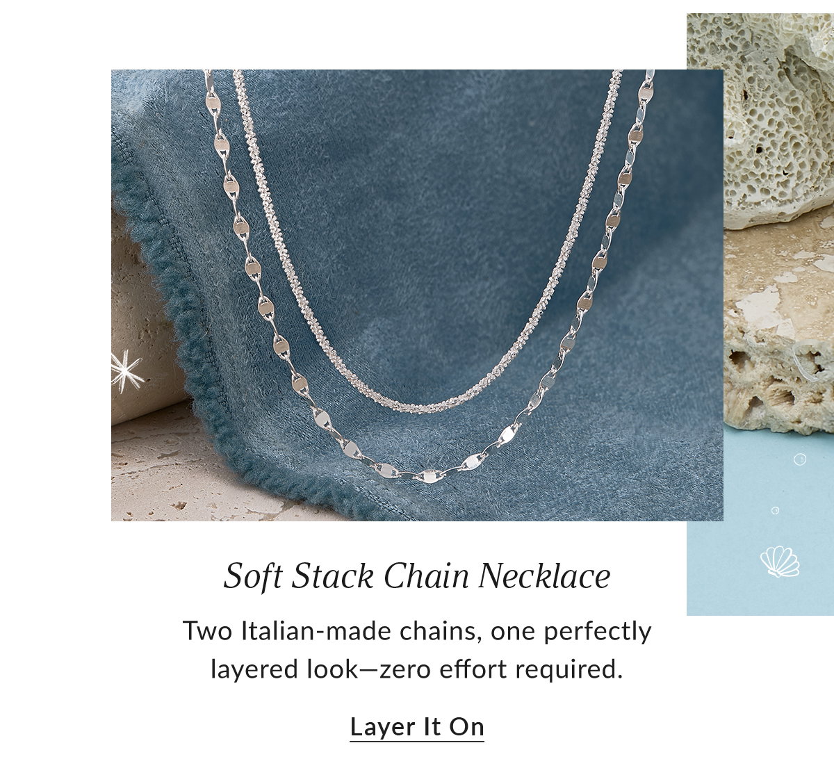 Soft Stack Chain Necklace