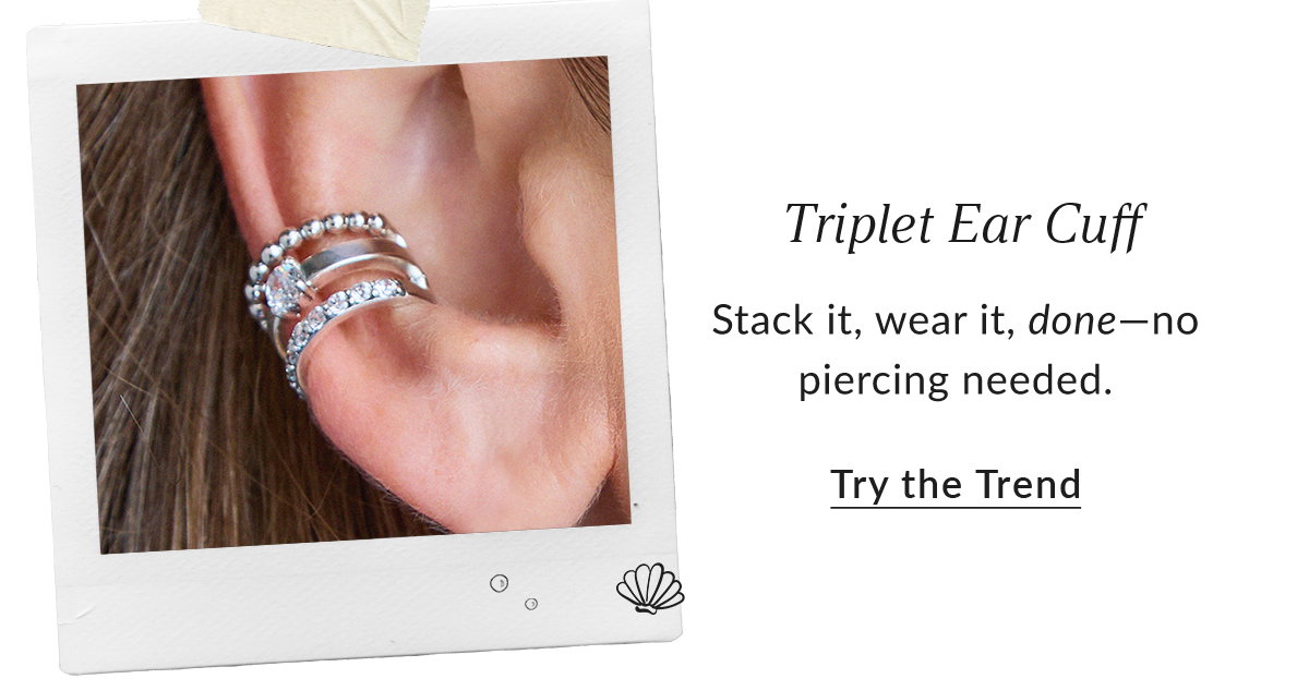 Triplet Ear Cuff